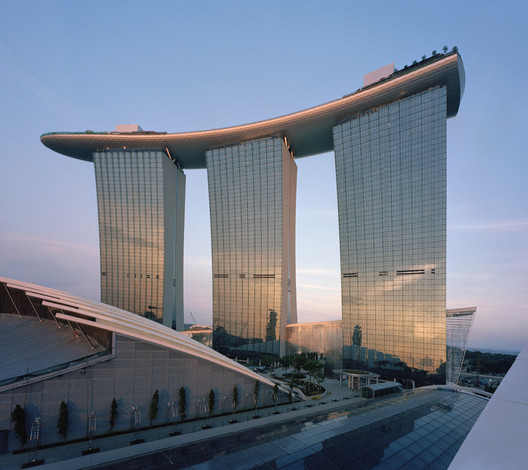 Marina Bay Sands en Singapur.